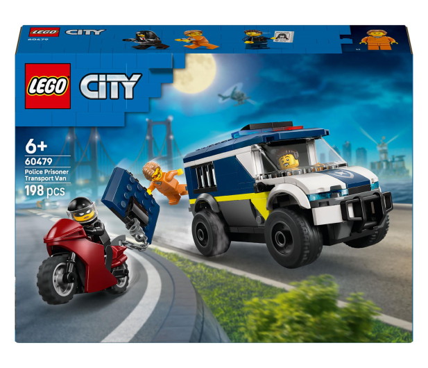 LEGO CITY 60479 Furgonetka policyjnego konwoju więziennego - 1473489 - zdjęcie